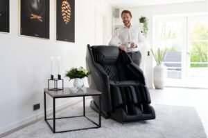 poltrona per massaggi MediRelaxa - Ogawa Cosmos X 3D - lavoro