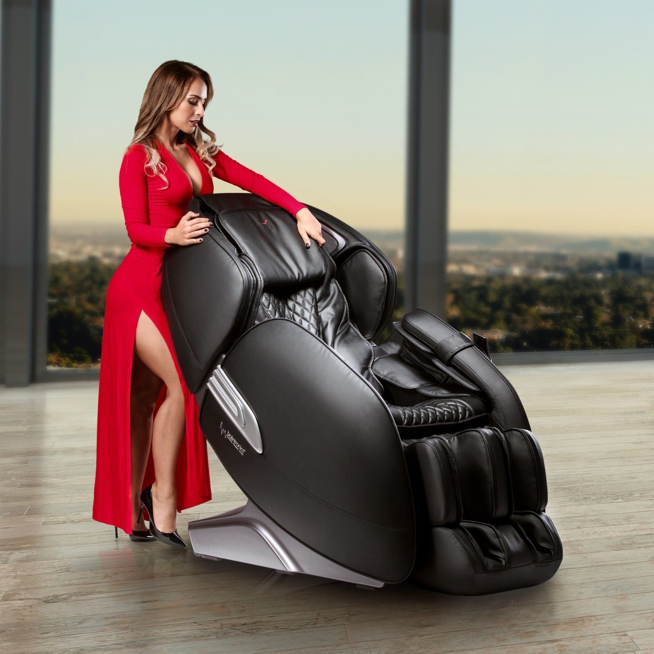 esposa a sillón de masaje Casada alphasonic 2 - negro