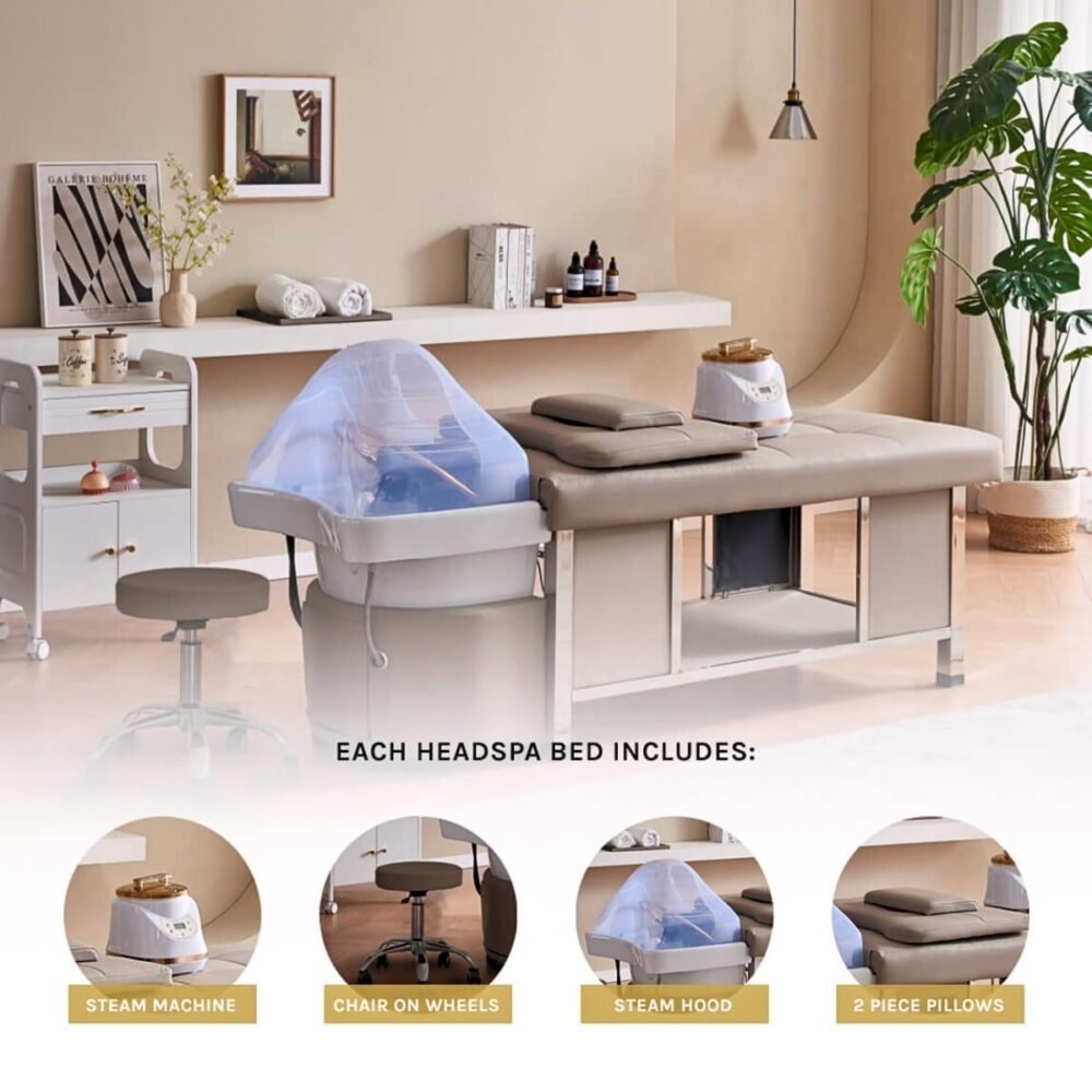 Japanese Headspa Pro - Beige (80cm height)