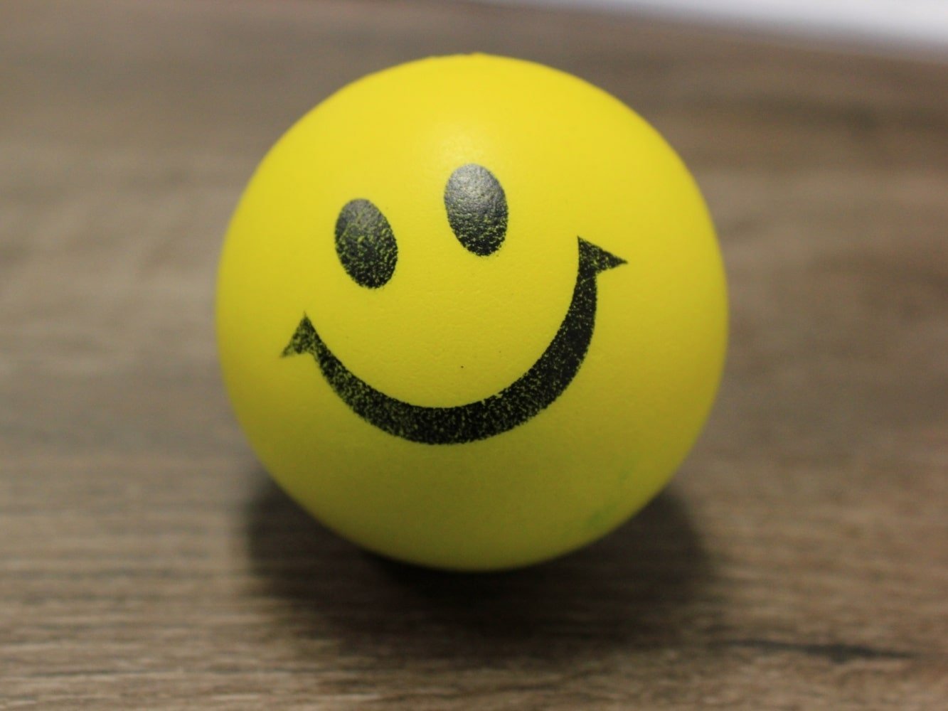 smiley que representa el bienestar mental