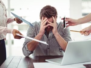 was man gegen Stress am Arbeitsplatz tun kann