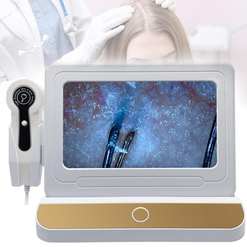 Dispositif d'analyse du cuir chevelu