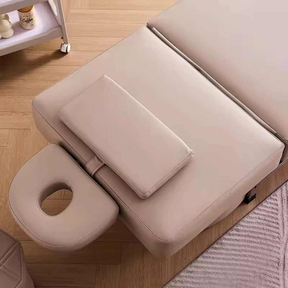 Headspa avec bain de pieds - Beige (80cm de hauteur)