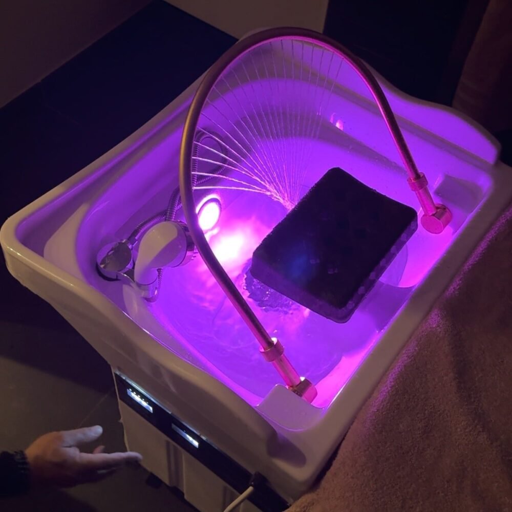 Headspa mobile (réservoir d'eau de 60L)