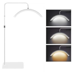 Lampe de salon LED Moonlight - Blanc