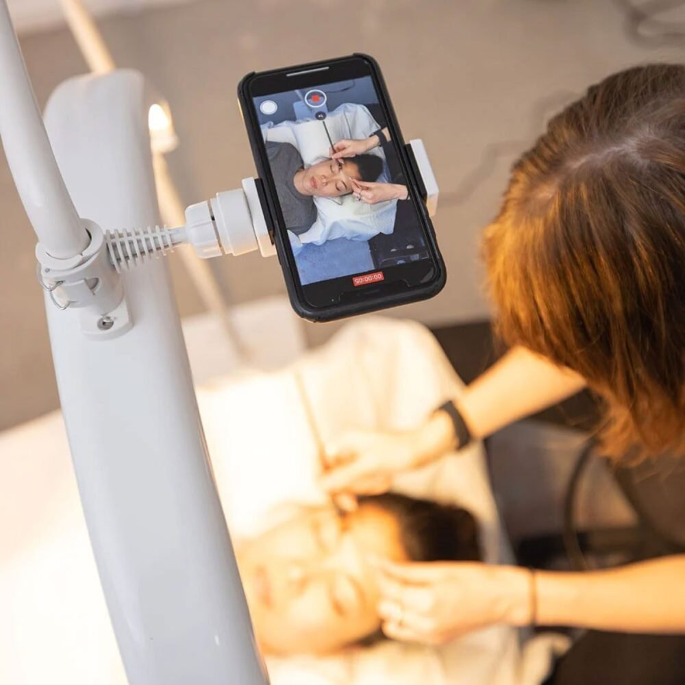 Lampe de salon LED Moonlight - Blanc