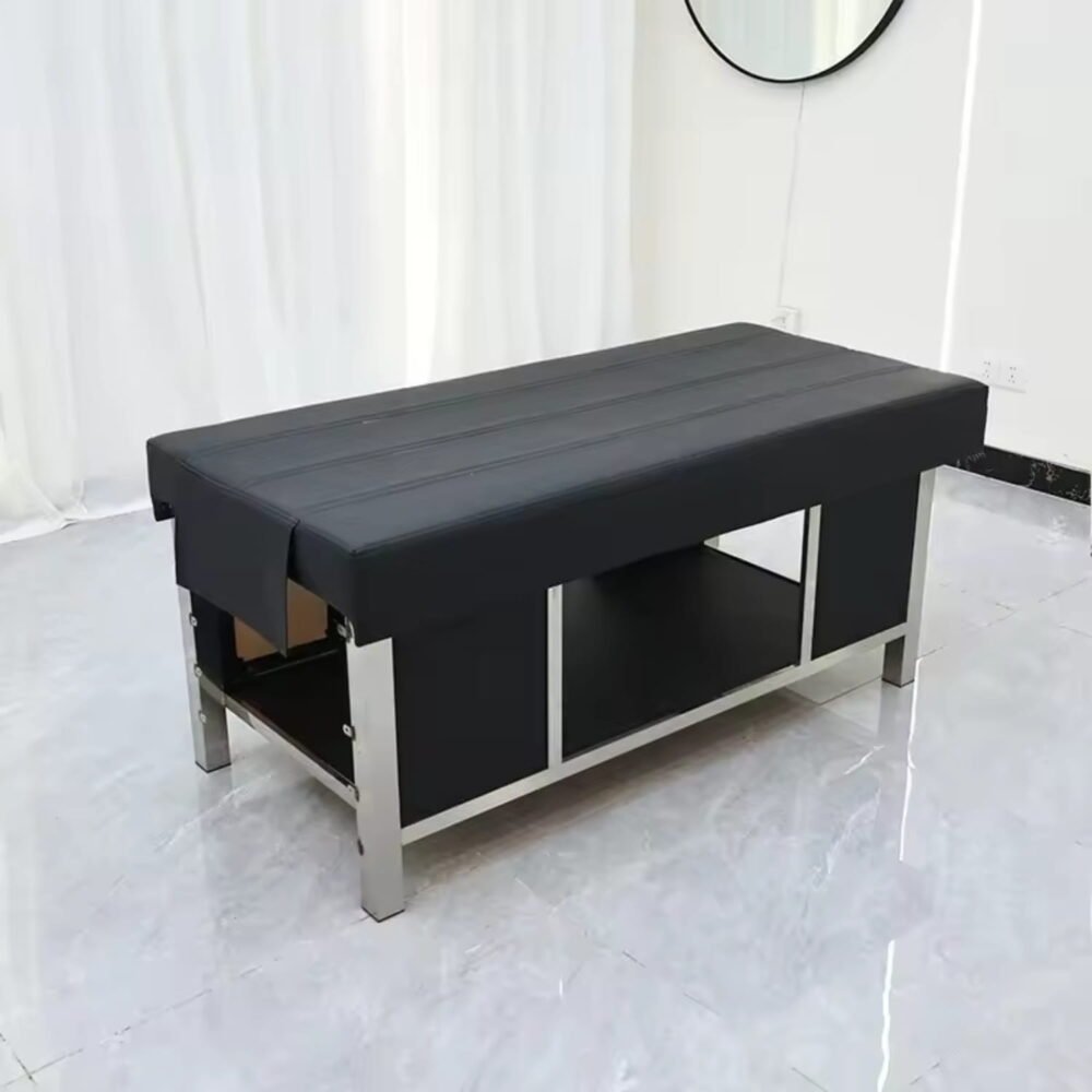 Massagetafel Mobiele Head Spa - Zwart