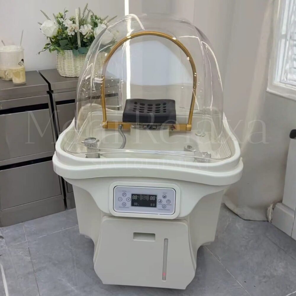 Mobiele Headspa Deluxe (60L + 30L vuil water tank)