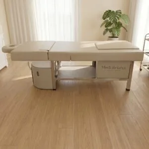 Headspa mit Fußbad, atmosphärisches Bild