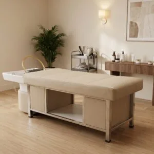 Ambiance japonaise de spa pour la tête