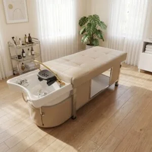 Ambiance japonaise de spa pour la tête