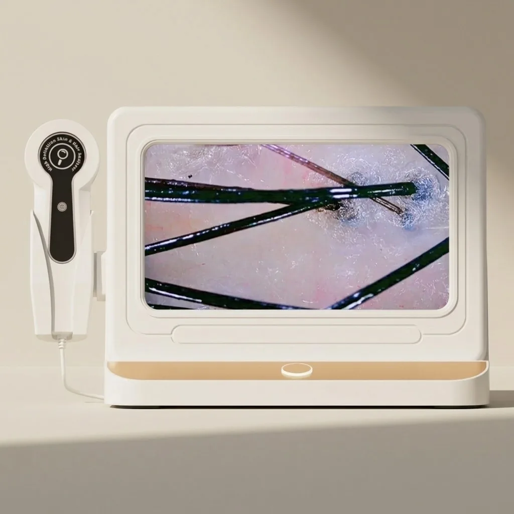 Hoofdhuid Analyse Apparaat met zoomcamera voor scalp-analyse in de salon