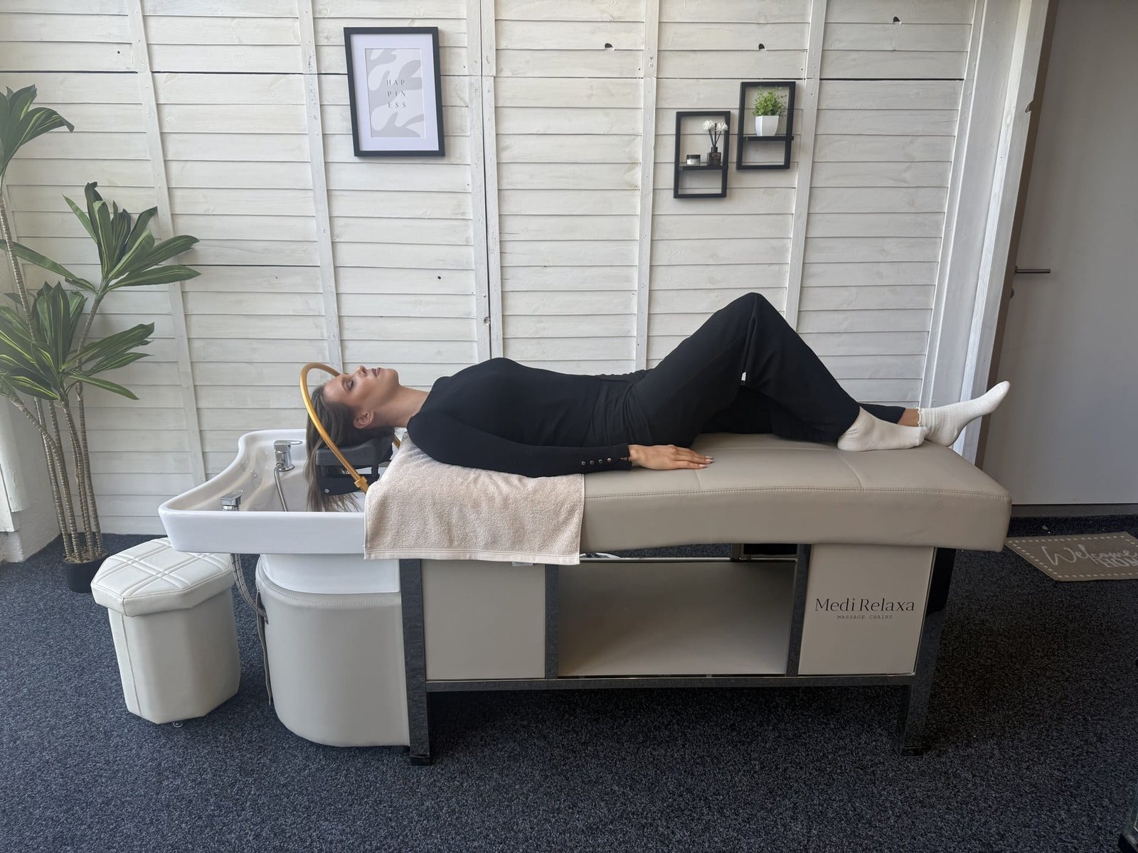 Japanse Headspa Pro met S-vorm matras op 80 cm Europese werkhoogte