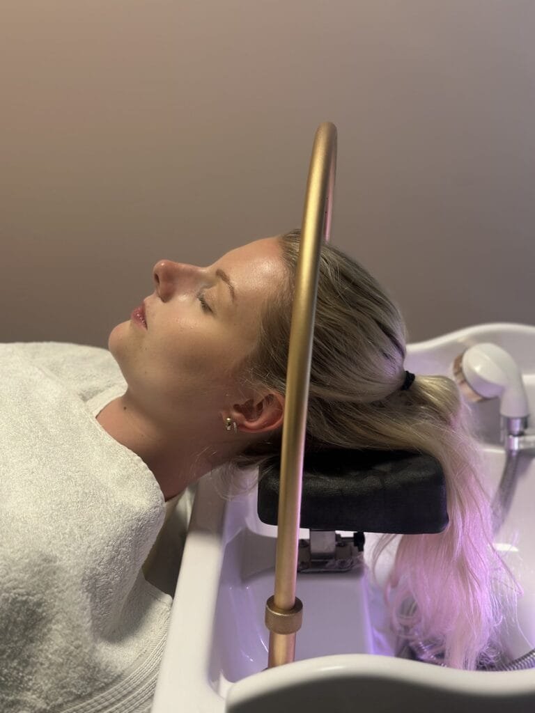 Head Spa behandeling in de salon