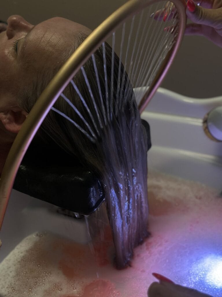 Head Spa behandeling in de salon
