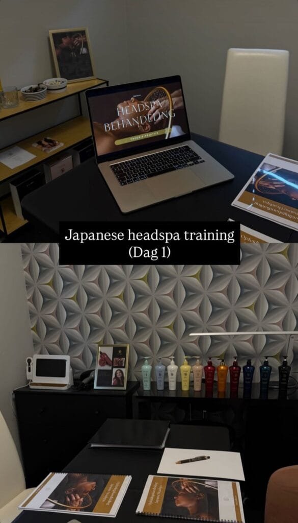 Head Spa opleiding in de praktijk