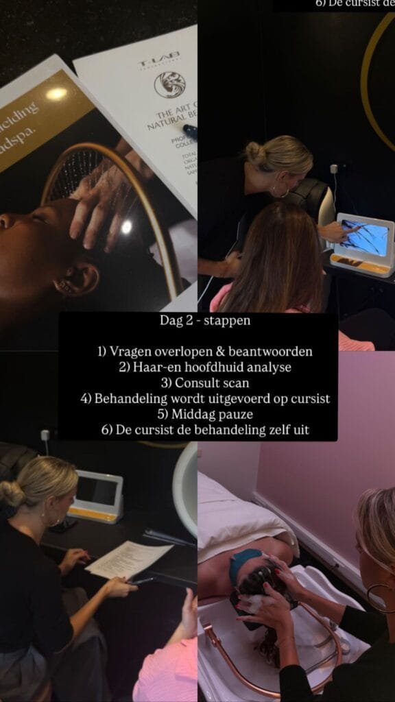 Head Spa opleiding in de praktijk